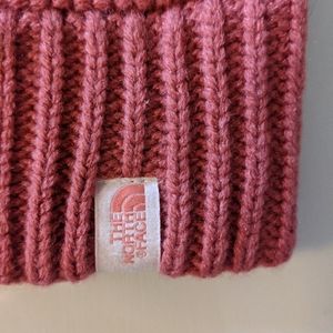 North Face Mauve Beanie